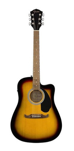 Guitarra Acústica Fender Alternative Fa-125ce Para Diestros 