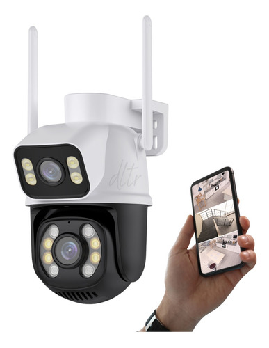 Câmera De Segurança A28 Wi-fi Smart Camera Dupla Icsee