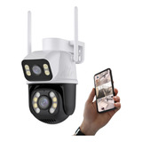 Câmera De Segurança A28 Wi-fi Smart Camera Dupla Icsee