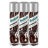 Shampoo Seco Batiste Dark Deep Brown 200 Ml (pacote De 3)