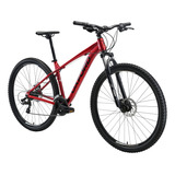 Bicicleta Mtb Oxford Merak 1 Aro 29 704 Color Rojo/negro Tamaño Del Cuadro M