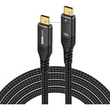 Cable Thunderbolt 4 1mt 100w Usb C 40gbps 8k Macbook Apple