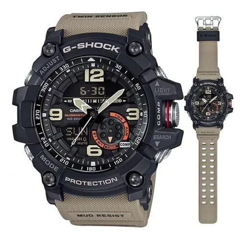 Elógio Casio G-shock Mudmaster Gg-1000-1a5dr Completo