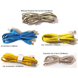 Paquete De 5 Cables De Red Rj45 Usados Como Nuevos
