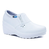 Zapatos Blancos Alto Confort Chef Nurse Dr House 8274 Novia