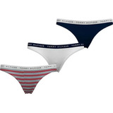 Ropa Interior Tommy Hilfiger Thong Print 3 Pack Multicolor M