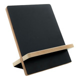 Suporte Madeira Preto Mdf Celular Tablet Livro Biblia