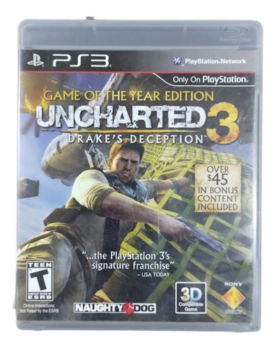 Uncharted 3 Juego Original Ps3 