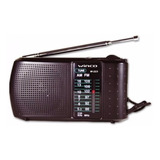 Radio Portatil A Pilas Am Fm Mano Winco W223