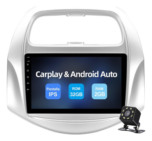 Carplay Estéreo 2+32g Para Chevrolet Beat 2017-2020