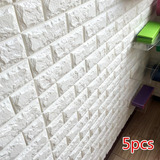 5 Pegatinas Para Pared, Decoración De Espuma Impermeable