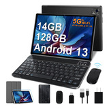 Tablet  Erok Q10 Pro 10.1  128gb Negra Y 14gb De Memoria Ram