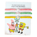 Combo Pulseras Bob Esponja