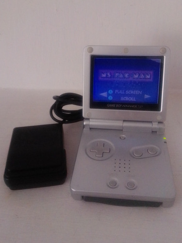 Gameboy Advance Sp Cargador Y Juego Modelo Ags-001 