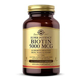 Solgar Biotin 5000 Mcg, 100 Cápsulas Vegetales