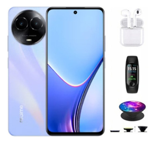 Realme V50s Dual Sim 256 Gb Plata 8 Gb Ram