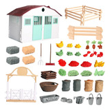 Diy Farm House Verduras Valla Educativa Decoración Para