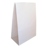 Bolsa Sobre Delivery 13x25x08 (fb3) Papel Blanco/pack X 50un