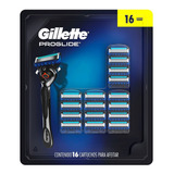 Gillette Proglide Cartuchos Para Afeitar C/16 Piezas