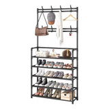 Estante Organizador De Ropa Y Zapatos De 5 Niveles Con Perch