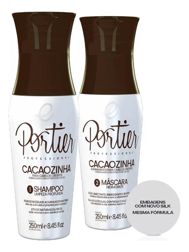 Progressiva Portier Cacao Original Envio Imediato Kit 2x1 