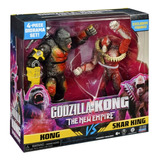 Godzilla X Kong Vs Skar King Set De Figuras The New Empire 