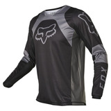 Jersey Fox 180 Lux Negro 2022   Mx / Mtb