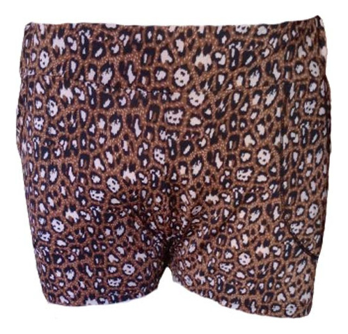 Short Seda Fria Estampado  Talle 8 Dama