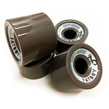 Set 4 Ruedas Longboard Banga Fatboy 70mm X 53 - Uretano Pro 