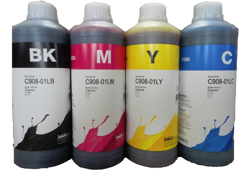 125ml Tinta Inktec Dye Base Agua Compatible Con Brothe Canon