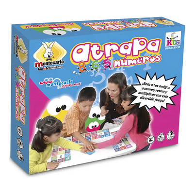 Atrapa Números Novedades Montecarlo Juego Educativo Didáctico Matemático | MercadoLibre