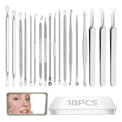 Kit Removedor Acné Elimina Punto Negros Espinillas 18 Pcs | MercadoLibre