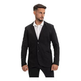 Saco Saten Hombre Farenheite Negro