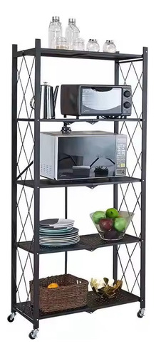 Organizador Estante Plegable 5 Repisas Multiusos Cocina