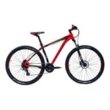 Mountain Bike Venzo Primal Xc  2021 R29 Xl 24v Frenos De Disco Hidráulico Cambios Sensah Mx8 Color Negro/rojo/amarillo  