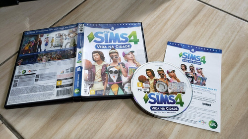 The Sims 4 Vida Na Cidade Jogo De Pc Mídia Física. V8