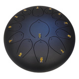 Steel Tongue Drum 10 Pulgadas 13 Tonos Negro Meditacion