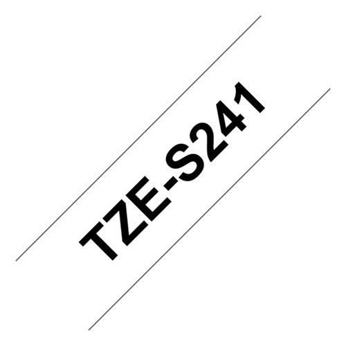 Cinta Brother Tze-s241 Para Rotuladoras 18mm X 8m - Saletech