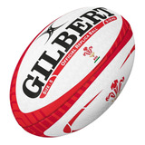 Pelota Rugby Gilbert Oficial Replica Wru Wales N°5