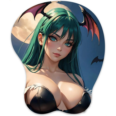 Alfombrilla De Ratón 3d Oppai Mousepad Con Reposamuñecas De  | Meses sin interés