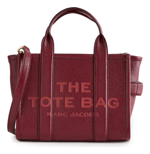 Marc Jacobs The Small Tote Para Mujer, Cereza, Rojo, Talla Ú