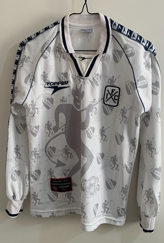 Camiseta Independiente Topper Blanca Diablitos 1997 1998