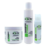 1 Vitamina E 150g + 1 Shampoo 250ml + 1 Seda Cristal 120ml