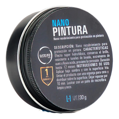 Cera Pasta Nano Schutz Cerámica Brillante Hidrofóbica para Autos 30g | Envío gratis