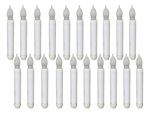 20 Piezas Led Candle, S Led Decorativas Parpadeante, Sin