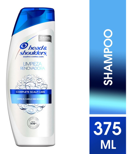 Shampoo Head & Shoulders Limpieza Renovadora X 375ml