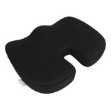 Cojín De Gel Ergonómico Negro Para Silla De Oficina, Auto