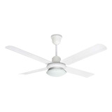 Ventilador De Techo Protalia 3314 Metalico 48 Plafon 4 Aspas