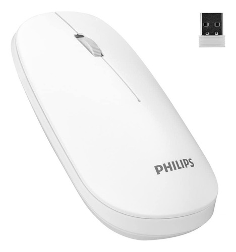 Mouse Inalámbrico Philips M305 Ergonómico 4 Botones 1600 Dpi