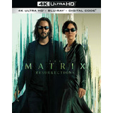 Matrix Resurreccion 4k Uhd Slipcover Nueva